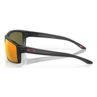 Image of Oakley Gibston Polarized Sunglasses - Black Ink Frame / Prizm Ruby Polarized Lens