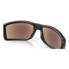 Image of Oakley Gibston Polarized Sunglasses - Matte Black Frame / Prizm Sapphire Polarized Lens