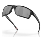 Image of Oakley Gibston Sunglasses - Matte Black Frame / Prizm Black Lens