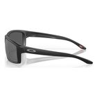Image of Oakley Gibston Sunglasses - Matte Black Frame / Prizm Black Lens
