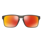 Image of Oakley Holbrook Mix Prizm Polarised Sunglasses - Grey Smoke Frame/Prizm Ruby Polarized Lens