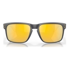 Image of Oakley Holbrook Prizm Polarized Sunglasses - Matte Carbon Frame/Prizm 24K Polarized Lens