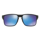 Image of Oakley Holbrook Prizm Metal Sunglasses - Matte Black Frame/Prizm Sapphire Lens