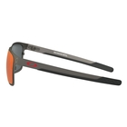 Image of Oakley Holbrook Polarized Metal Sunglasses - Matte Gunmetal Silver Frame/Torch Iridium Polarized Lens