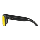 Image of Oakley Holbrook Sunglasses - Matte Black Frame/Prizm Ruby Lens
