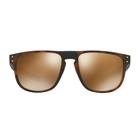 Image of Oakley Holbrook R Prizm Sunglasses - Matte Dark Brown Tortoise Frame/Prizm Tungsten Lens