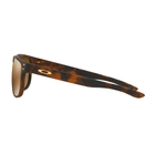 Image of Oakley Holbrook R Prizm Sunglasses - Matte Dark Brown Tortoise Frame/Prizm Tungsten Lens