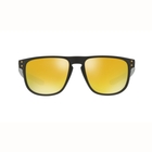 Image of Oakley Holbrook R Sunglasses - Matte Black Frame/24K Iridium Lens
