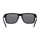 Image of Oakley Holbrook Sunglasses - Polished Black Frame/Grey Polarized Lens