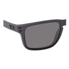Image of Oakley Holbrook XL Prizm Polarized Glasses - Steel Frame / PRIZM Black Polarized Lens