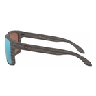 Image of Oakley Holbrook XL PRIZM Deep Water Polarized Glasses - Woodgrain Frame / PRIZM Deep Water Polarized Lens