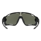 Image of Oakley Jawbreaker Prizm Polarised Sunglasses - Polished Black Frame/Prizm Black Polarized Lens