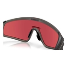 Image of Oakley Latch Panel Sunglasses - Matte Grey Smoke / Prizm Snow Sapphire Lens