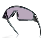 Image of Oakley Latch Panel Sunglasses - Crystal Black Frame / Prizm Slate Lens
