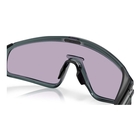 Image of Oakley Latch Panel Sunglasses - Crystal Black Frame / Prizm Slate Lens