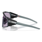 Image of Oakley Latch Panel Sunglasses - Crystal Black Frame / Prizm Slate Lens