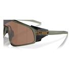 Image of Oakley Latch Panel Sunglasses - Olive Ink Frame / Prizm Tungsten Lens