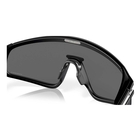 Image of Oakley Latch Panel Sunglasses - Matte Black Frame / Prizm Black Lens