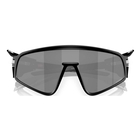 Image of Oakley Latch Panel Sunglasses - Matte Black Frame / Prizm Black Lens