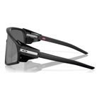 Image of Oakley Latch Panel Sunglasses - Matte Black Frame / Prizm Black Lens