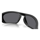 Image of Oakley Lateralis Polarized Sunglasses - Matte Black Frame / Prizm Black Polarized Lenses