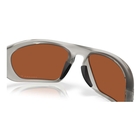 Image of Oakley Lateralis Polarized Sunglasses - Matte Grey Ink Frame / Prizm Shallow Water Lens