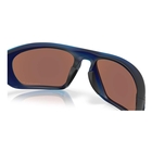 Image of Oakley Lateralis Polarized Sunglasses - Matte Transparent Blue Frame/Prizm Deep Water Lens
