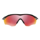 Image of Oakley M2 Frame XL Prizm Cricket Sunglasses - Polished Black Frame/Prizm Cricket Lens