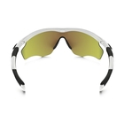 Image of Oakley M2 Frame XL Sunglasses - Polished White Frame/Fire Iridium Lens