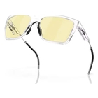 Image of Oakley NXTLVL Prizm Sunglasses - Polished Clear Frame / Prizm Gaming Lens
