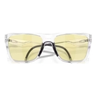 Image of Oakley NXTLVL Prizm Sunglasses - Polished Clear Frame / Prizm Gaming Lens