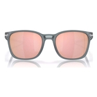 Image of Oakley Objector Prizm Polarized Sunglasses - Matte Crystal Black Frame / Prizm Rose Gold Polarized Lens