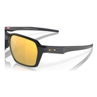 Image of Oakley Parlay Prizm Polarized Sunglasses - Carbon Frame / Prizm 24K Polarized Lens