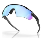 Image of Oakley Radar EV Path Prizm Polarized Sunglasses - Matte Black Frame/Prizm Deep Water Polarized Lens