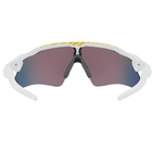 Image of Oakley Radar EV Path PRIZM Road Tour De France Edition Sunglasses - White Frame/PRIZM Road Lens