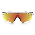 Image of Oakley Radar EV Path Sunglasses - Polished White Frame/Fire Iridium Lens