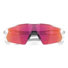 Image of Oakley Radar EV Pitch Prizm Sunglasses - Polished White Frame/Prizm Field Lens