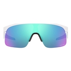 Image of Oakley Resistor Youth Sunglasses - Polished White Frame / Prizm Sapphire Lens