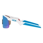 Image of Oakley Resistor Youth Sunglasses - Polished White Frame / Prizm Sapphire Lens