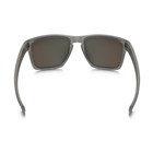 Image of Oakley Sliver XL Polarized Sunglasses - Matte Grey Frame / Sapphire Iridium Lens