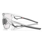 Image of Oakley Sphaera Photochromic Sunglasses - Matte Clear Frame / Clear to Black Iridium Photochromic Lens