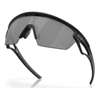 Image of Oakley Sphaera Polarized Sunglasses - Matte Black Frame / Prizm Black Polarized Lens