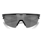 Image of Oakley Sphaera Polarized Sunglasses - Matte Black Frame / Prizm Black Polarized Lens