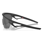 Image of Oakley Sphaera Polarized Sunglasses - Matte Black Frame / Prizm Black Polarized Lens