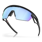 Image of Oakley Sphaera Polarized Sunglasses - Matte Black Frame / Prizm Deep Water Polarized Lens