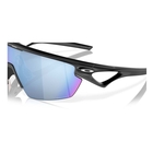 Image of Oakley Sphaera Polarized Sunglasses - Matte Black Frame / Prizm Deep Water Polarized Lens