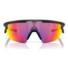 Image of Oakley Sphaera Sunglasses - Matte Black Frame / Prizm Road Lens