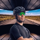 Image of Oakley Sphaera Sunglasses - Matte Black Ink Frame / Prizm Road Jade Lens