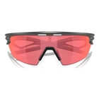 Image of Oakley Sphaera Sunglasses - Matte Grey Smoke Frame / Prizm Trail Torch Lens