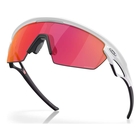 Image of Oakley Sphaera Sunglasses - Matte White Frame / Prizm Field Lens